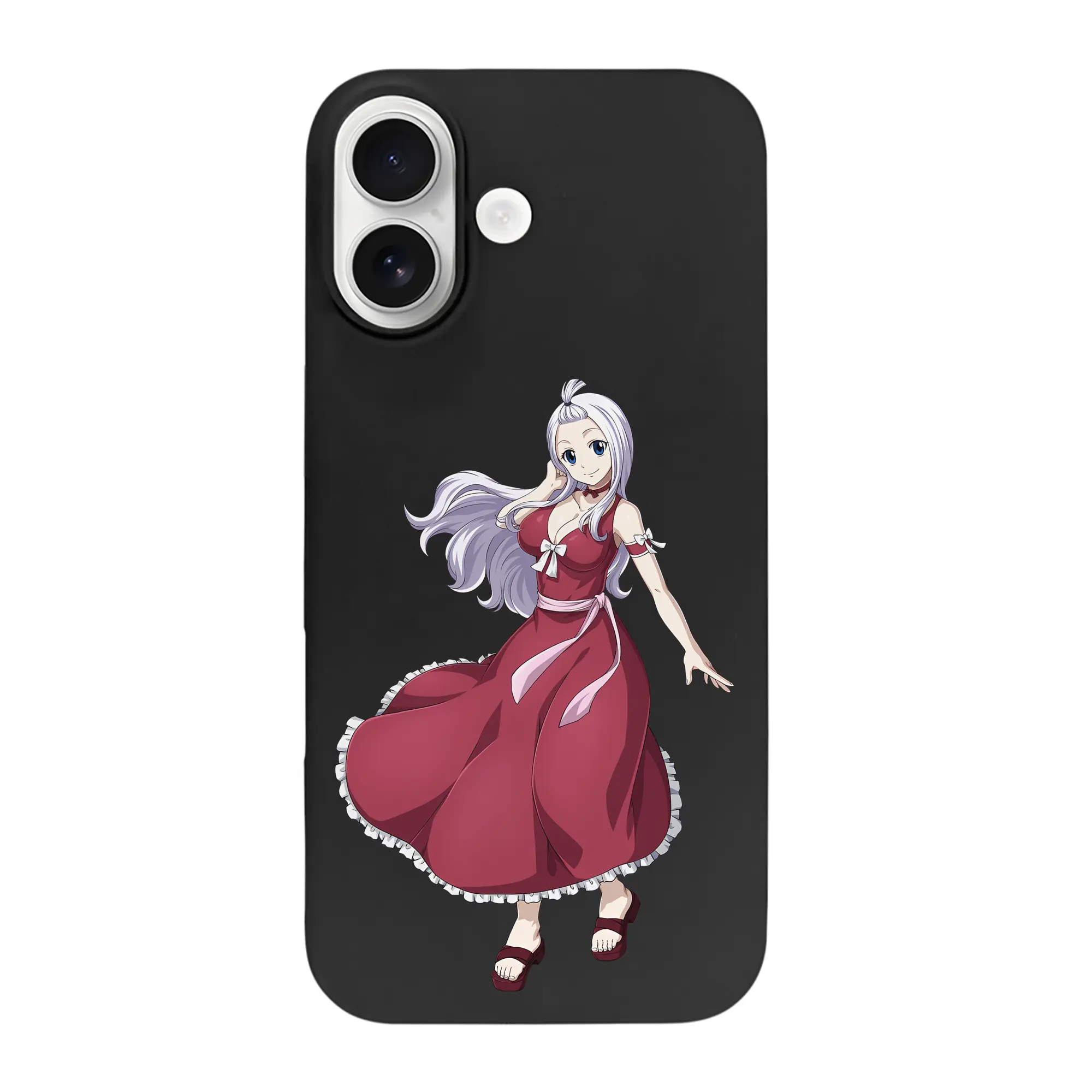 フェアリーテイル グッズ ミラジェーン・ストラウス - iPhone 17 シリーズ シリコンケース 薄型 耐衝撃 指紋防止 ソフトタッチカバー 精密フィット 傷防止 保護ケース iPhone 17/17 Air/17 Pro/17 Pro Max 対応